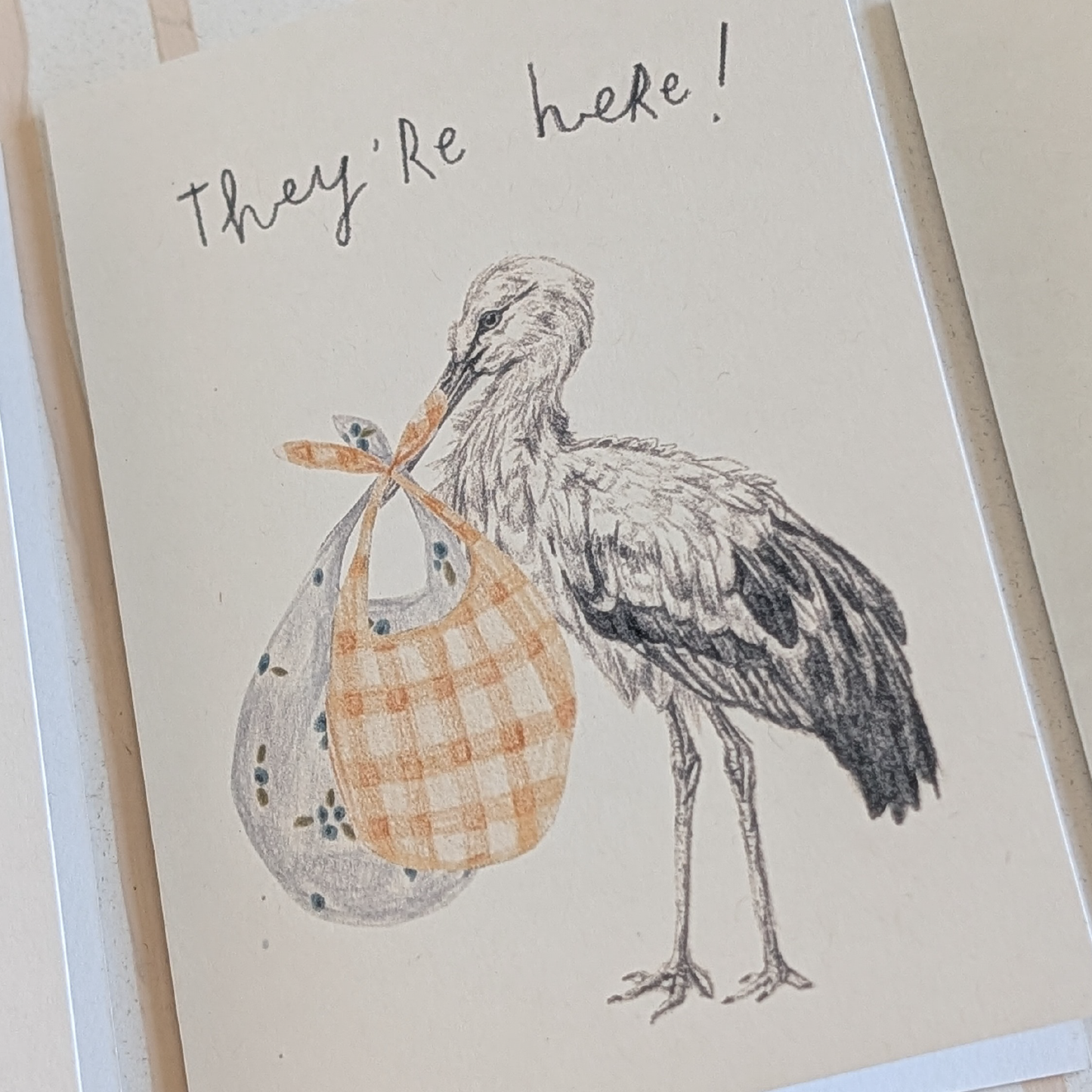 They're here! New Twin Baby Card.