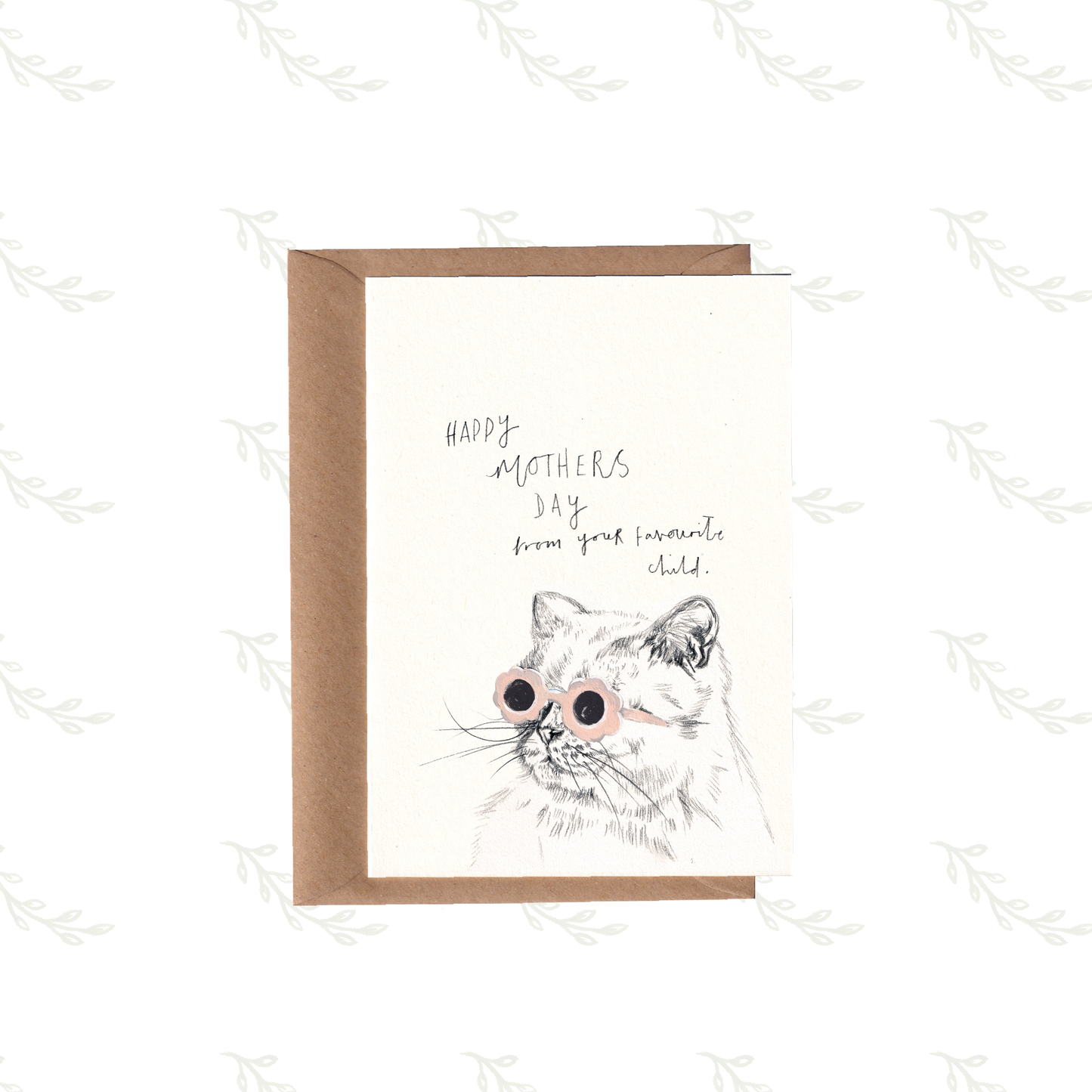 Mother's Day | Favourite Child Cat Card