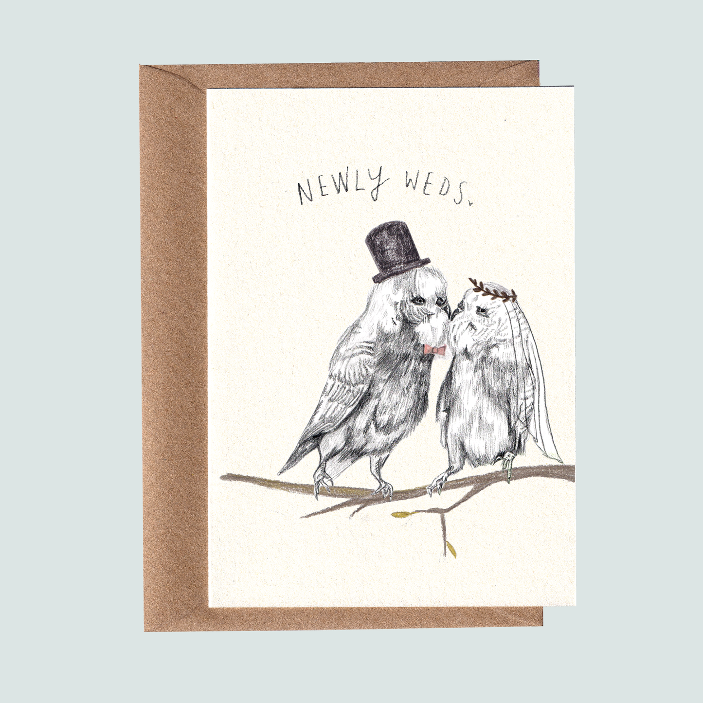 Newly Weds wedding card