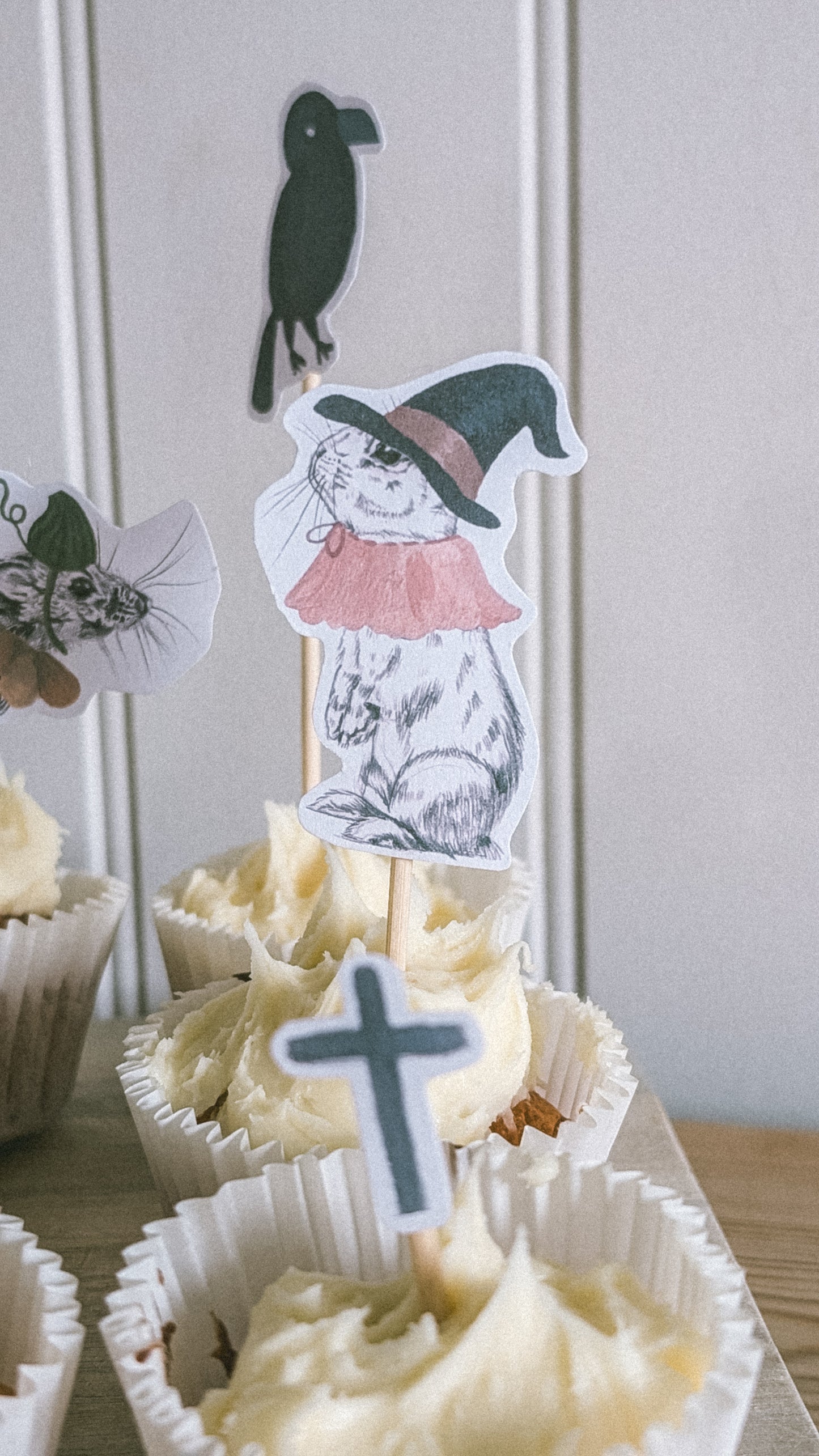 Spooky Cupcake Topper Set