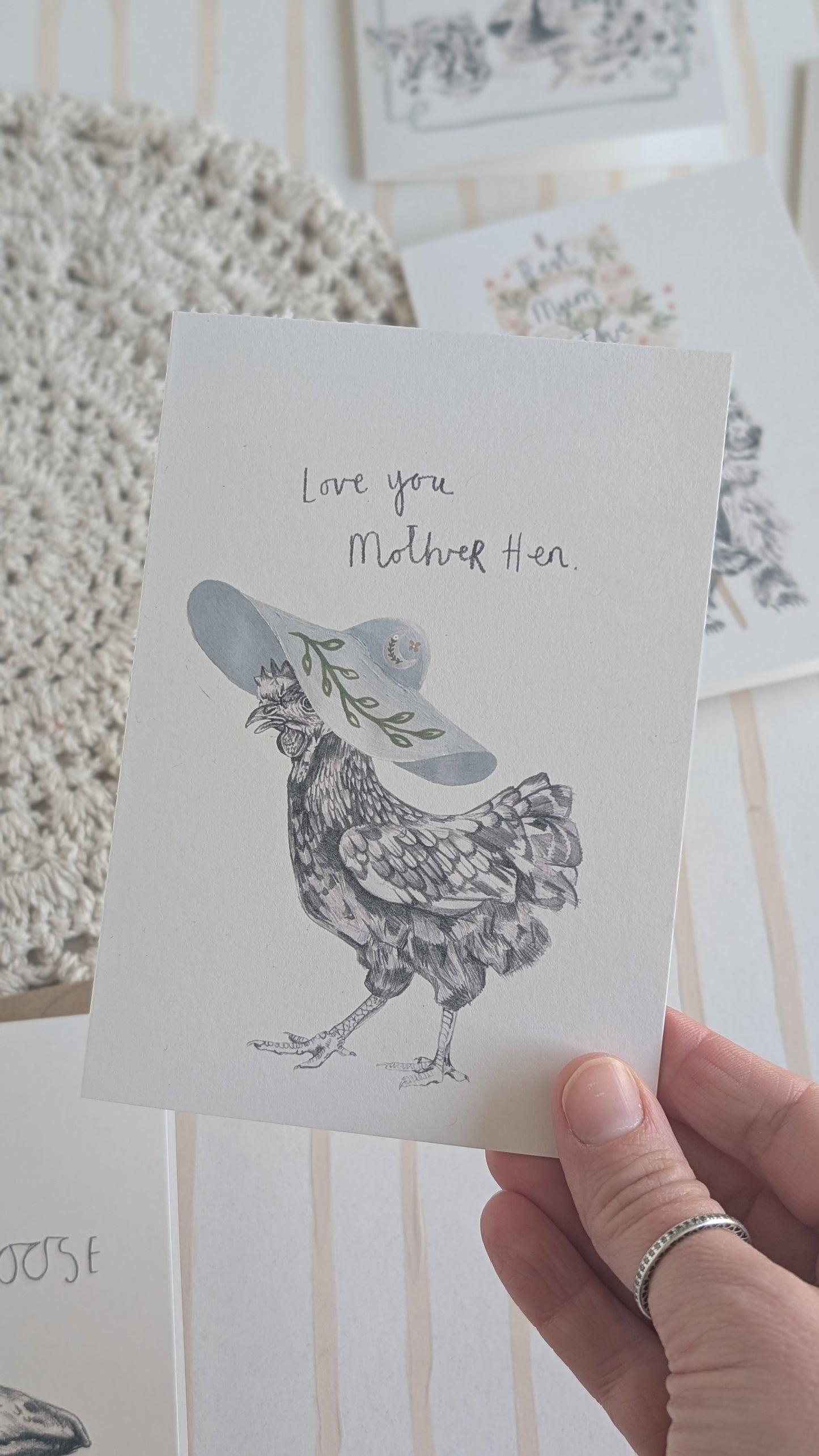 Mother's Day Card | Love you Mother Hen.