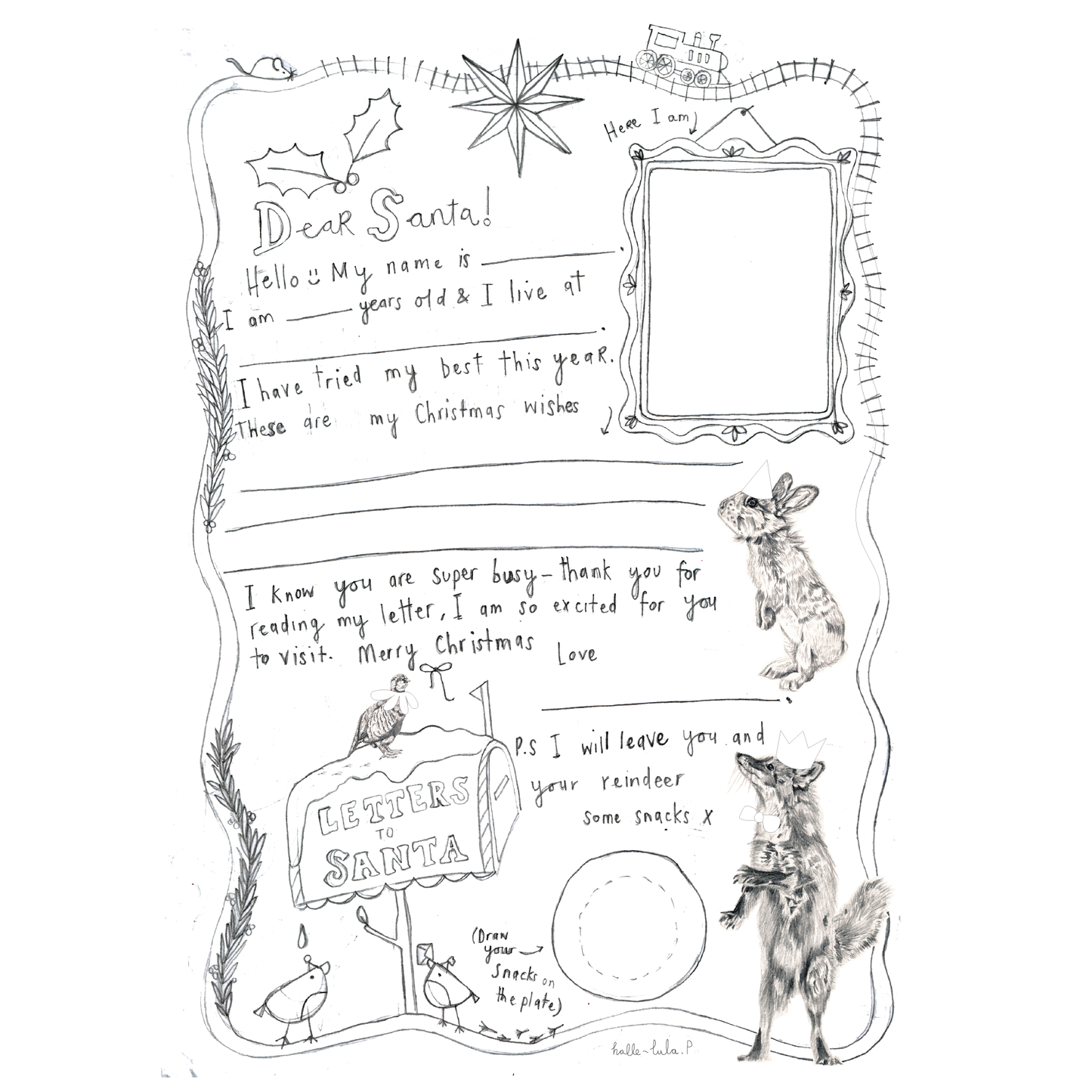 Dear Santa Letter