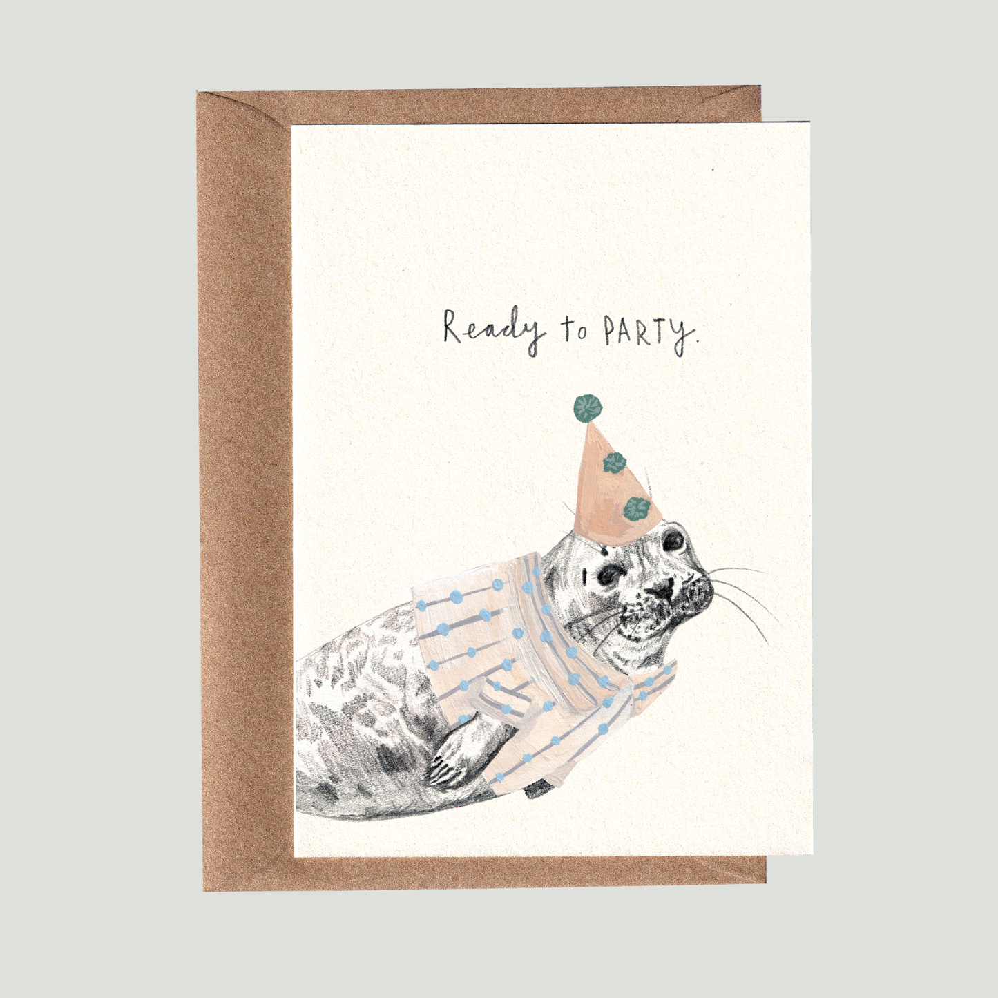 Seal Ready to Party Card