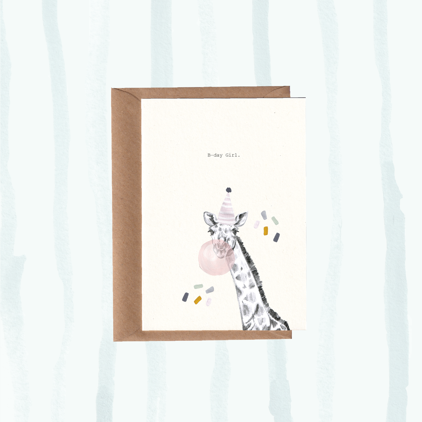 B-day Girl Card.