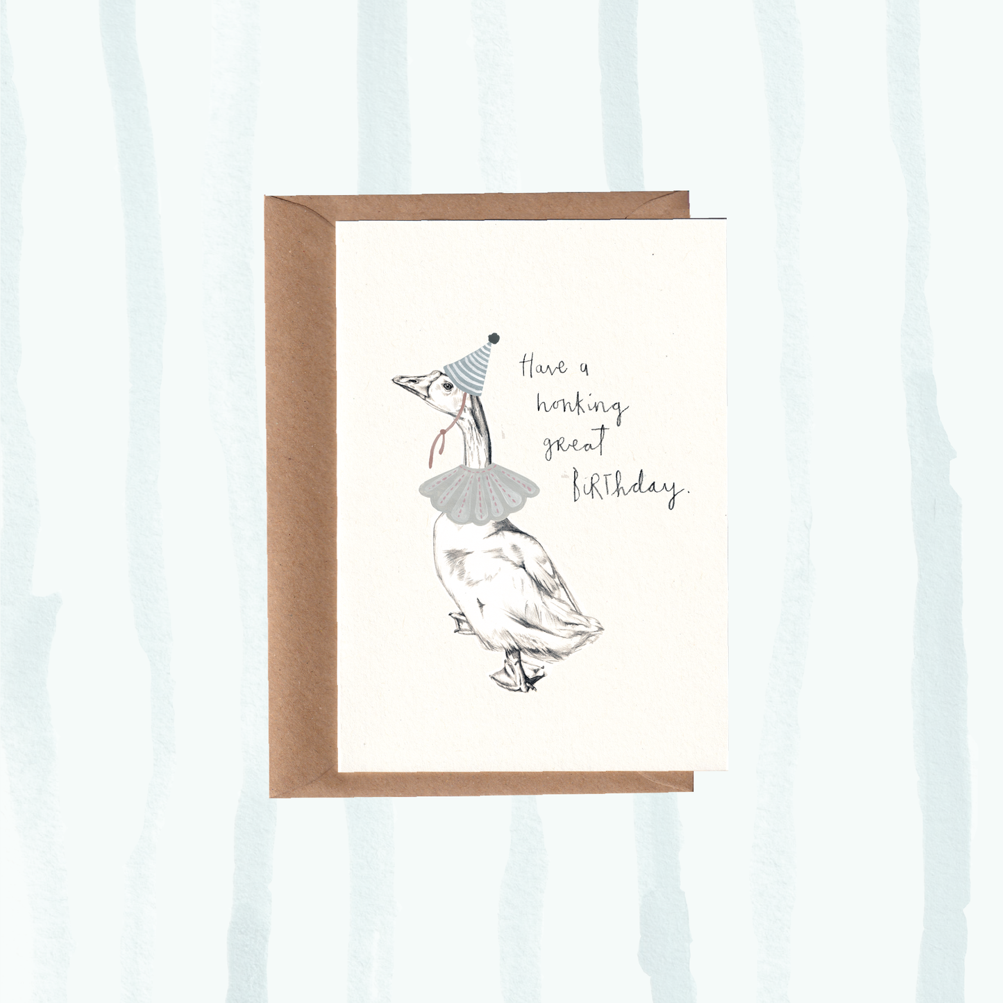 Party Goose Card.