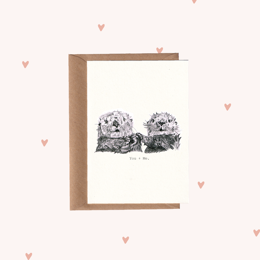 Valentine's | Otters. You + Me.