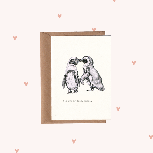 Valentine's | Penguins. You are my happy place.