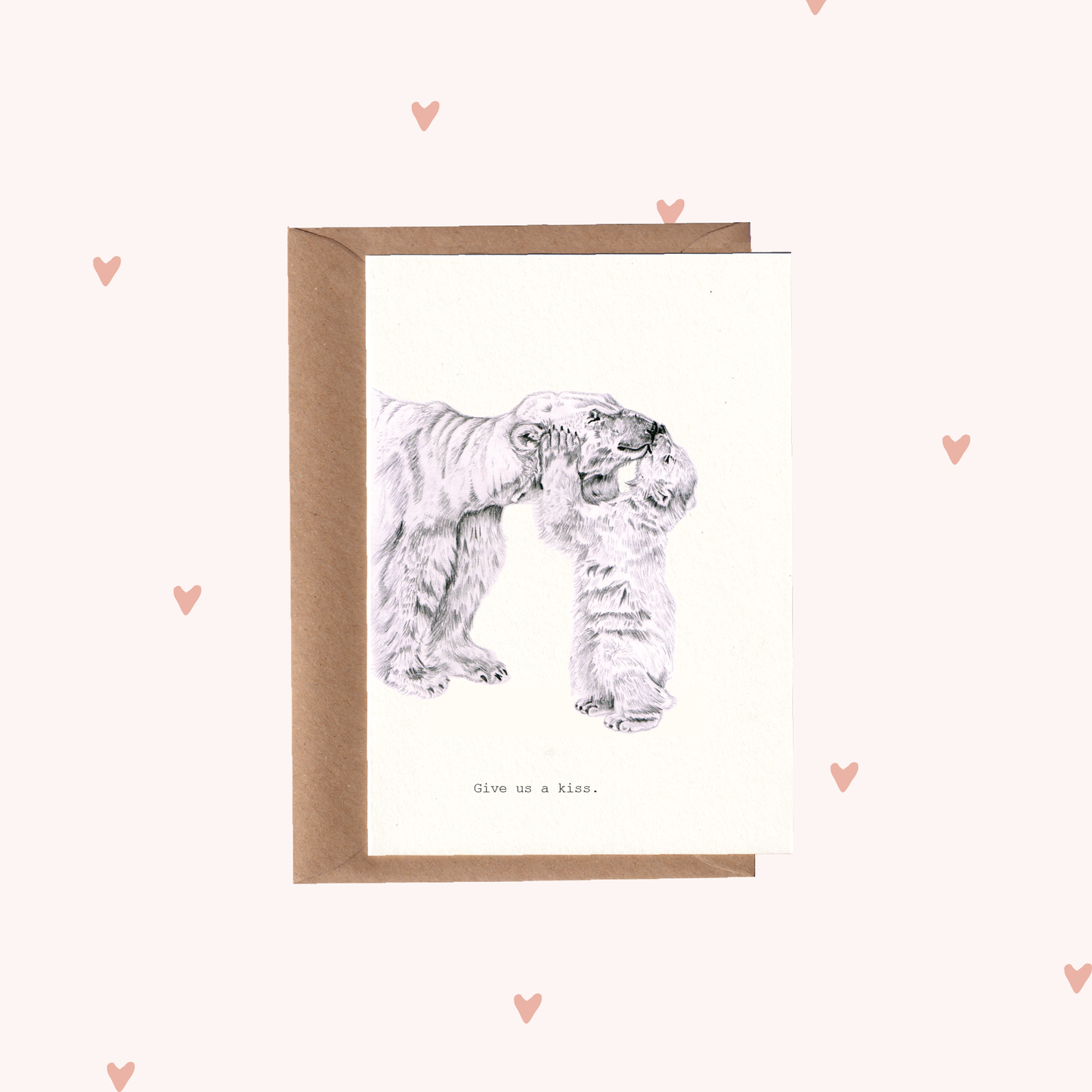 Valentine's | Polar Bear, Give us a Kiss.