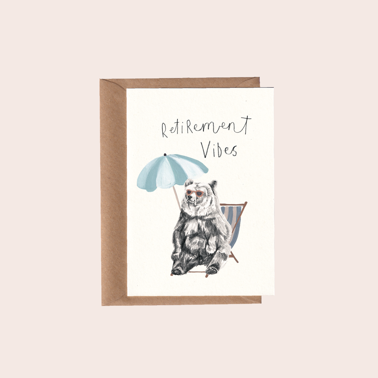Retirement Bear Card