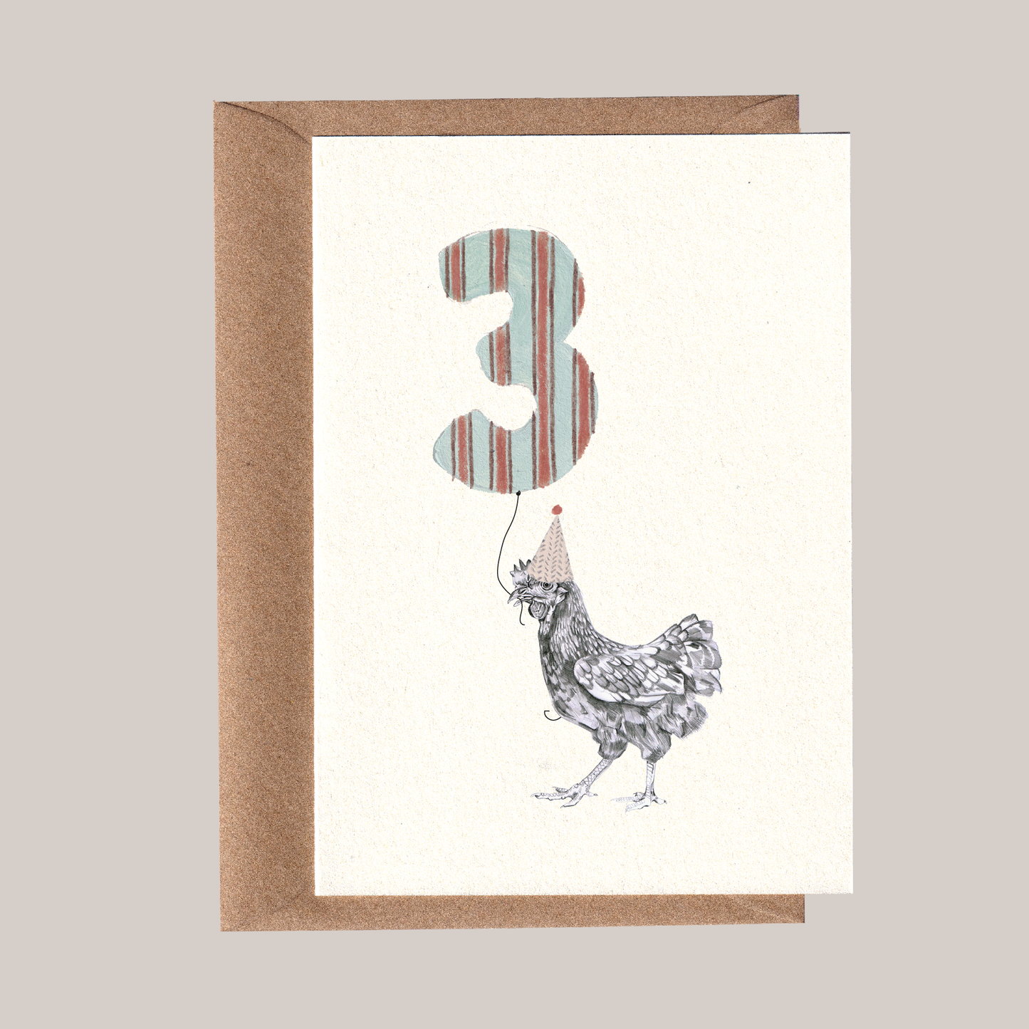 Farm Yard | No3 Chicken Birthday Card