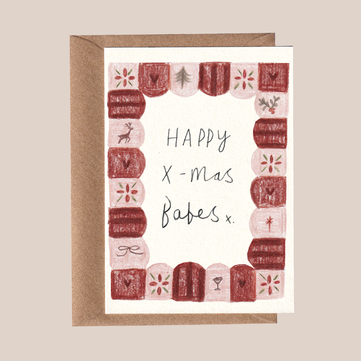 Babes Christmas Card