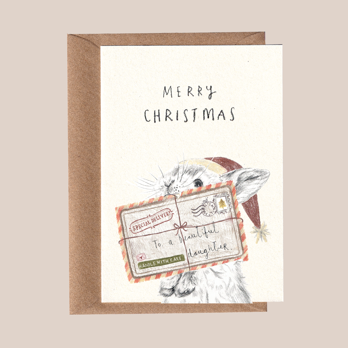 Beautiful Daughter Christmas Card
