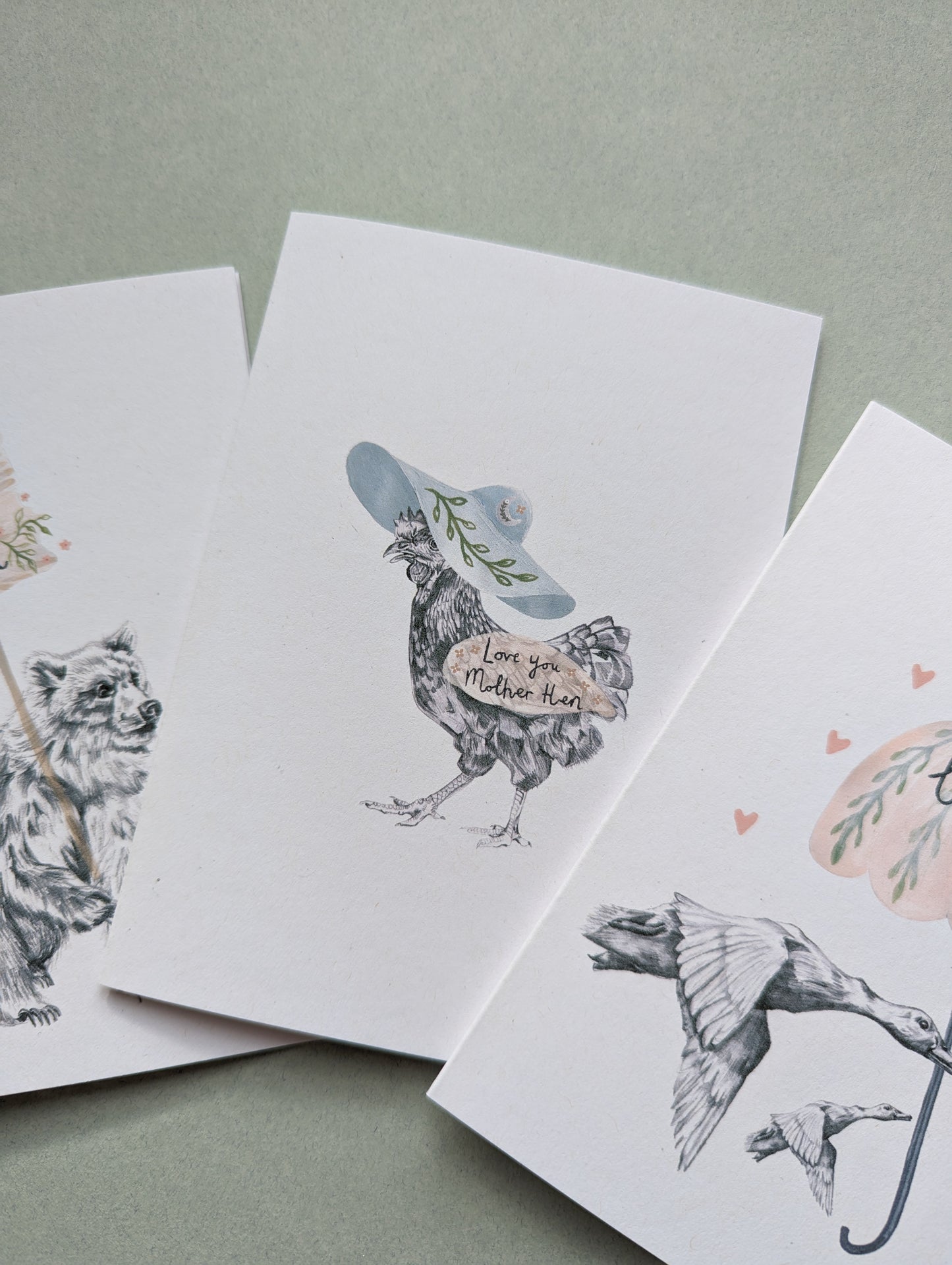 Mother's Day | Love you Mother Hen Card.