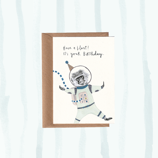 Have a Blast Birthday Card.