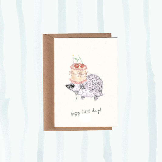 Happy Cake Day Birthday Card.
