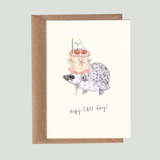 Happy Cake Day Birthday Card.