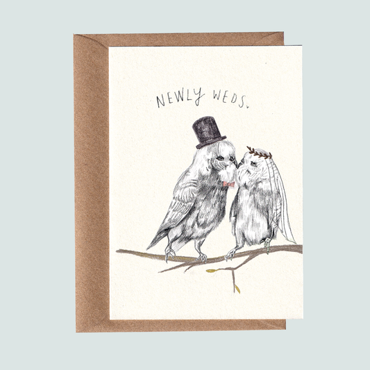 Newly Weds wedding card