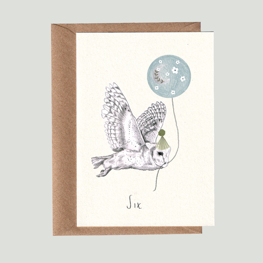 Woodland Owl No6 Card