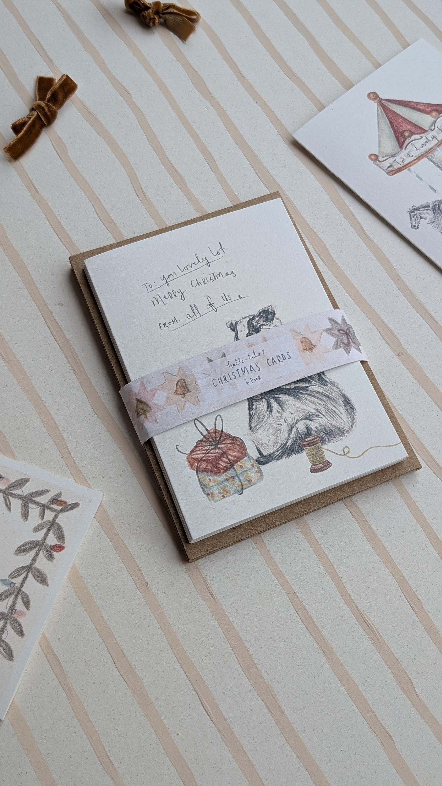 Animal Chirstmas Card Pack.