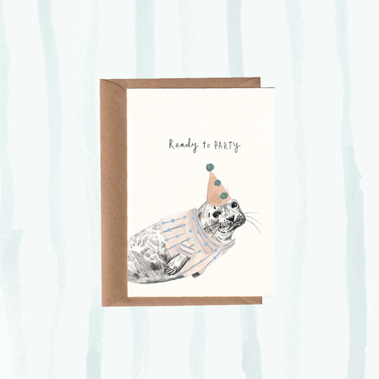 Seal Ready to Party Card
