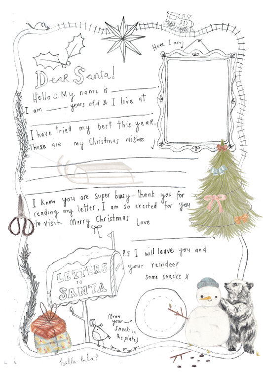 Dear Santa Letter