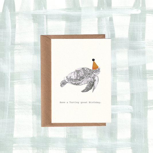 Turtley Great Birthday Card