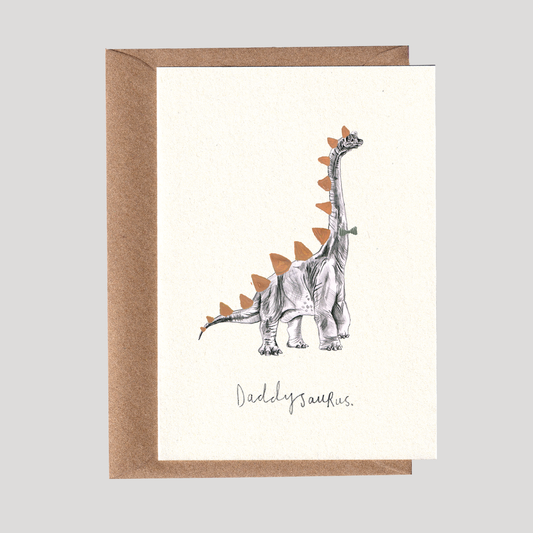 Daddysaurus Father's Day Card