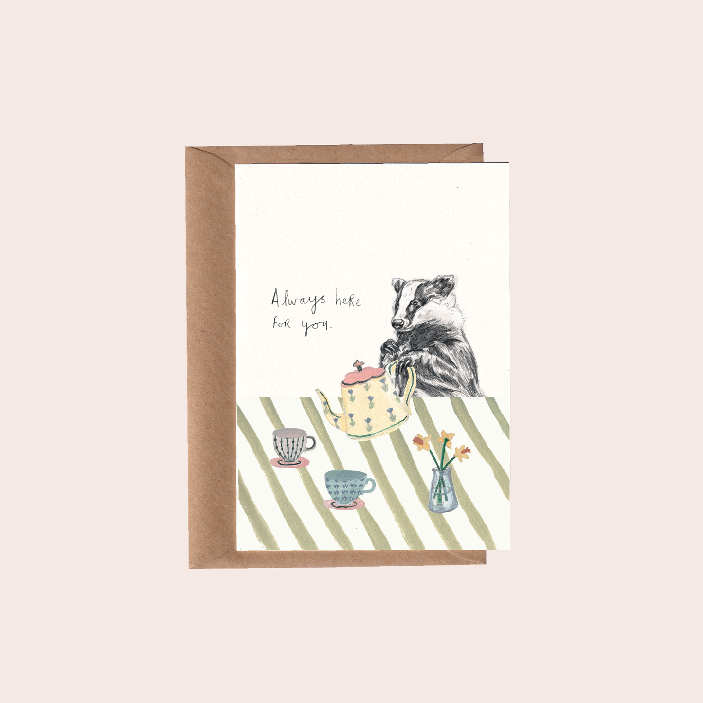 Always here for you card