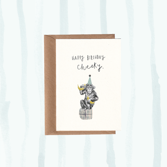 Cheeky Monkey Card.