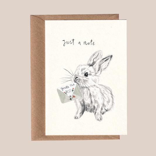 Just a Note - You're the best Card
