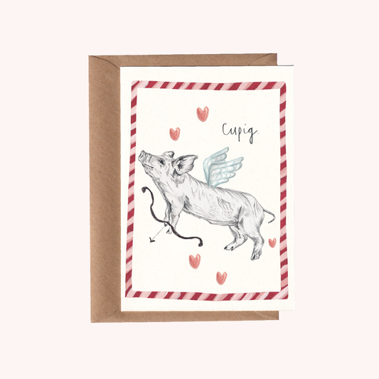 Cupig Valentine's Day Card