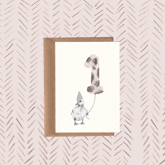 Farm Yard | No1 Duckling Birthday Card