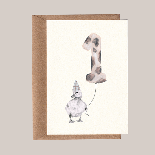 Farm Yard | No1 Duckling Birthday Card