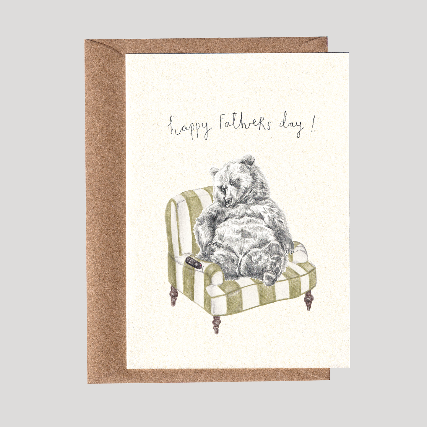 Sleeping Bear Father's Day Card