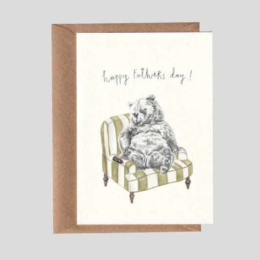 Sleeping Bear Father's Day Card
