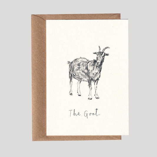 The Goat Father's Day Card
