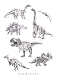 Dinosaur Poster Print
