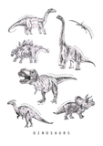Dinosaur Poster Print
